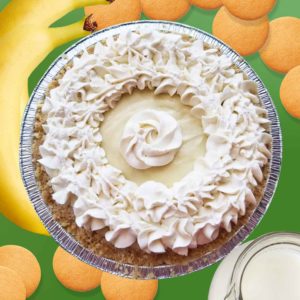 Large Banana Cream Pie