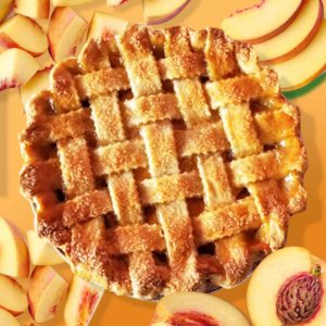 Large Peach Pie